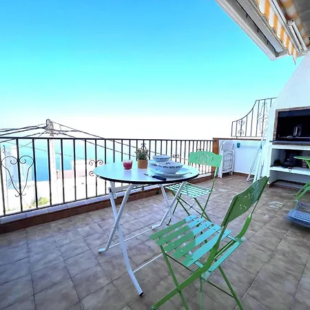 Bonito Con Vistas Al Mar Y Piscina Av-47 شقة